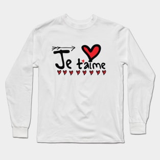 JE T'AIME Long Sleeve T-Shirt